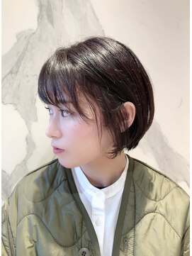 ウノプリール 西梅田ハービスプラザ店(uno pulir) 大人きれいなショートボブ☆ショートレイヤー