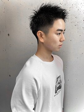 アイリーヘアデザイン(IRIE HAIR DESIGN) 【IRIE HAIR赤坂】ワイルドアップバング×ソフトツーブロック