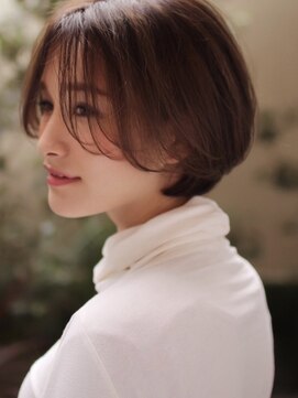 メイクス 表参道(MAKE'S omotesando) make's透け感のあるゆるショートボブ2/黒髪OK