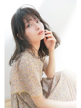 ミューズ おゆみ野店(HAIR & NAIL MUSE) 外国人風くすみカラー愛されウェーブ