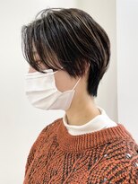 エリマ 調布(elima)&nbsp;ハンサムショートショートボブ　3Dハイライトイルミナカラー