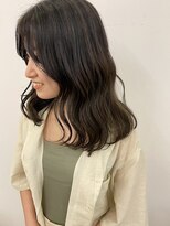 カッツ 駅家店(CUT S)&nbsp;大人ウェーブミディアムヘア♪♪