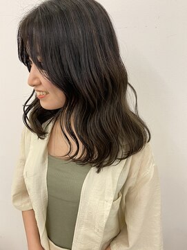 カッツ 駅家店(CUT S) 大人ウェーブミディアムヘア♪♪