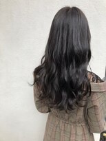 モルニ(MORNI)&nbsp;アッシュグレー_マロンベージュ Aラインボブ かきあげ