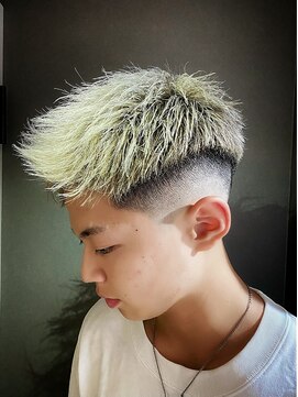 メンズ ラピス(Men's Lapis) アップバングtheフェード