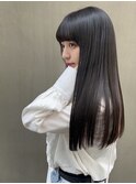 髪質改善＊黒髪グレージュカラー＊美髪【Zina 荻窪】