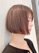 ヴィラ 川西店(Villa)&nbsp;大人ガーリー チョコレート プリカール 小顔 丸みショートボブ