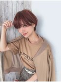 アッシュベージュ×マッシュショート【TELA HAIR 南流山】