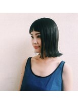 バオイズム(baho IZM) 【lulu】切りっぱなしボブ