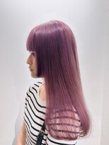 ヘアデザイン エソラ(hair design esora) rubellite pink