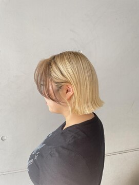フェイス 石川町 (FACE) 切りっぱなしボブ