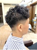 宮城リョータ風パーマ スペインカール ツイスパ フェード