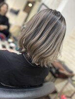 ディエス ヘアデザイン 能見台(diez hair design) フルブリーチバレイヤージュ
