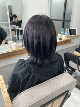 ミエル ヘア 新宿(miel hair) ヴァイオレットカラー