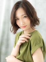 ドクターズ サロン ラブ(Dr's Salon LAB) かきあげ前髪ヘルシースタイル大人ボブm古河20代30代40代