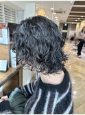 ミディアムパーマ