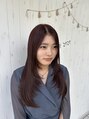 ゼゼ(zeze)&nbsp;レイヤーカット×ダークレッド