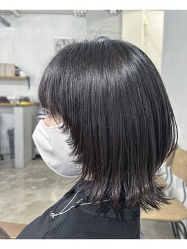 ロディーナ 大口 新子安(rodina) 顔周りウルフでおしゃれに！