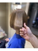 大人のミルクティーベージュ