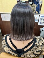 アントワープトーキョー(antwerp TOKYO)&nbsp;30代40代外ハネミディアム髪質改善酸性ストレートハイライト