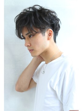 ロゼ 六甲道(ROSE) 【ROSE】メンズ＿パーマ＿マッシュ＿ツーブロック