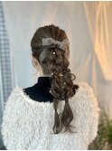 お呼ばれヘアアレンジ