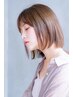 【ナチュラルストレート】カット＋コスメストレート＋DEEPLAYER TR￥9500