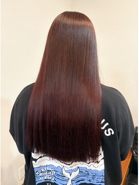 ラフ バイ へアーフリーティー(Laf by Hair freety) ボルドーカラー