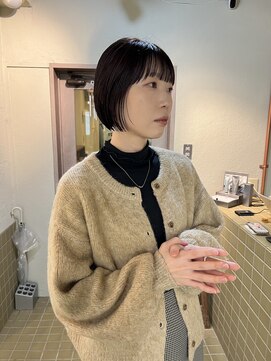 ハル ヘアスタジオ(haRu hair studio) まとまるボブ