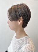 似合わせ大人ショート/透明感ベージュ