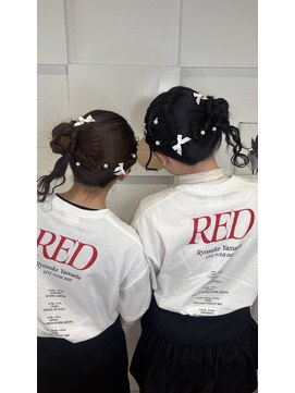 ミルクティー(Milk TEA) サイドお団子♪