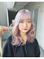 ガルボ ヘアー(garbo hair) 艶髪 ハイトーン ペールカラー