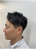 20代30代メンズソフトツーブロックビジネス大人カッコイイ