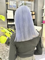 チュダック(ChuDuck)&nbsp;【天神】色落ちまで逆算した《pail blue》ハイトーン