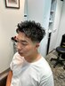 【トモノ指名限定】メンズカット+オーダーメイドパーマ+ヘアセットサポート