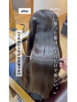 アクロ ヘアー ステージ(ACRO hair stage) 髪質改善縮毛矯正