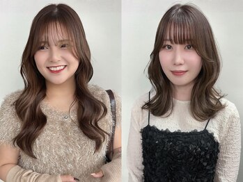 イロウ 天神大名店(IROW)の写真/《カット+カラー+TR¥5,980》なりたい雰囲気やお顔立ちに合わせたレイヤーカットが口コミ高評価の美容院