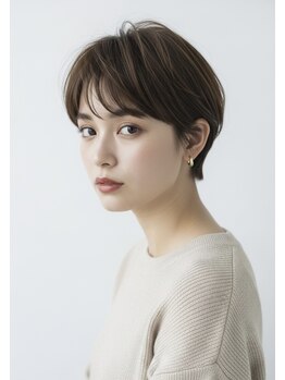 シスタ 二子玉川(SiSTA)の写真/骨格・顔型・お悩みを診断♪ショートやボブの乾かすだけで決まる骨格補正カットが大人気◎SiSTA二子玉川◎