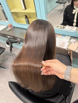 ノー バイ イオエ 西梅田(no. by ioe) 髪質改善縮毛矯正/髪質改善トリートメント/美髪縮毛矯正