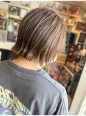 首が見える長さでヘルシーなボブに　(*^-^*)