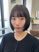 ラーム 福岡香椎店(rame) 顔まわりレイヤーボブ