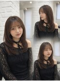 レイヤー×巻ける縮毛矯正で垢抜けヘア