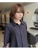 ピカイチテンジン エムスラッシュ(pikAicHi Tenjin×M.SLASH)&nbsp;福岡天神ショートボブ　ボブレイヤー　似合わせデザインカット