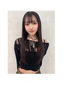 ロングレイヤー×ナチュラルストレート