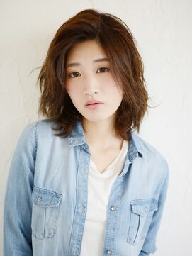 アース 国立店(HAIR&MAKE EARTH) フェミニンクールミディ【EARTH国立店】