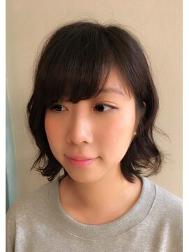ロンド 銀座(Lond) 外ハネエアリーウェーブスタイル 担当 本田奈穂美