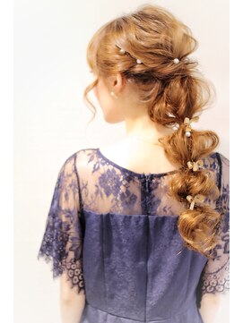 ラ ブランシュ 大宮(La Blanche) ボンボンヘアアレンジ/大宮美容室/韓国ヘア/オージュア/髪質改善