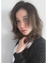 ヴェイン(VEIN)&nbsp;【VEIN】3Dカラー ハイライト グレージュ 大人 モードヘア