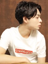 大人センターパートショート