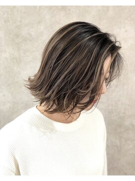 トワエモア バイ ブレス(toi et moi . by BLESS) 【 highlight balayage 】bob